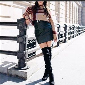 TORY BURCH SUEDE OVER KNEE BOOT RETAIL $600!